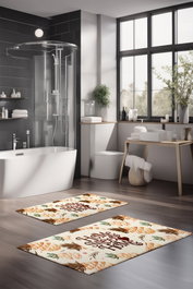 Mijölnir Juego de alfombrillas de baño CT-5270 Multicolor